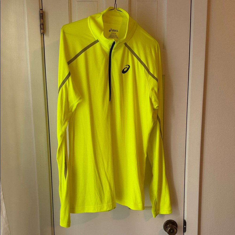 ASICS Men's Bright Yellow Performance Jacket